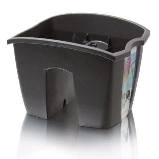 Truhlík na zábradlí CROWN 24,2 cm - antracit